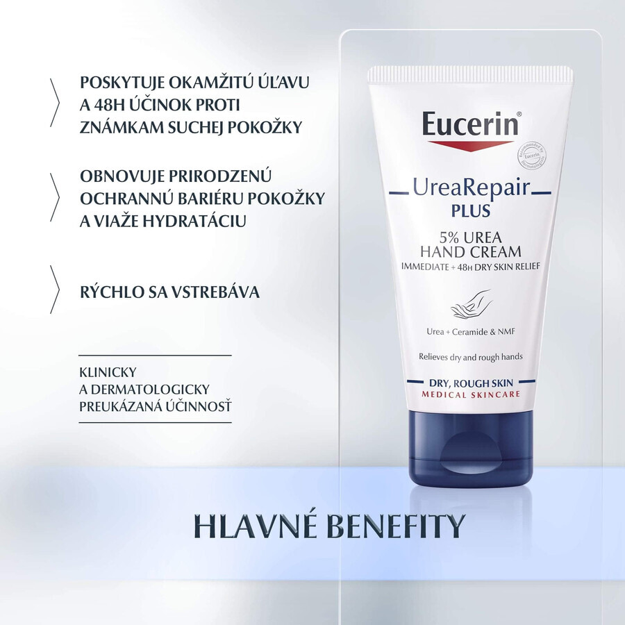 Eucerin UreaRepair PLUS Handcrème 5% Urea 75 ml