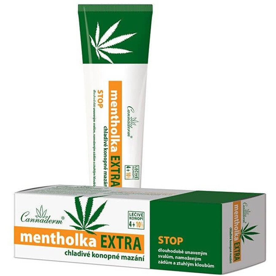 Cannaderm Mentholka Mentholka EXTRA Cooling Canapa Lubrificante 150 ml