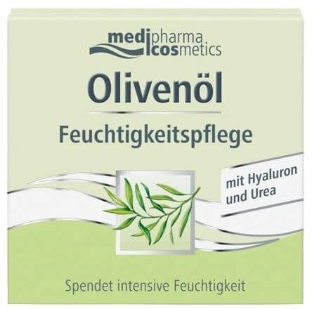 Doliva Olivenöl Hydraterende crème met hyaluronaat en urea 50 ml