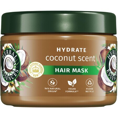 Herbal Essences Coconut Essences Coconut Scent Hydrate, Nourishing and Moisturising Hair Mask 300 ml