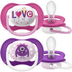 Philips Avent Ultra air play pacifier 6-18m girl/boy 2 pcs