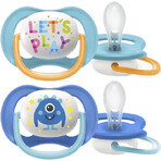 Philips Avent Ultra air play pacifier 6-18m girl/boy 2 pcs