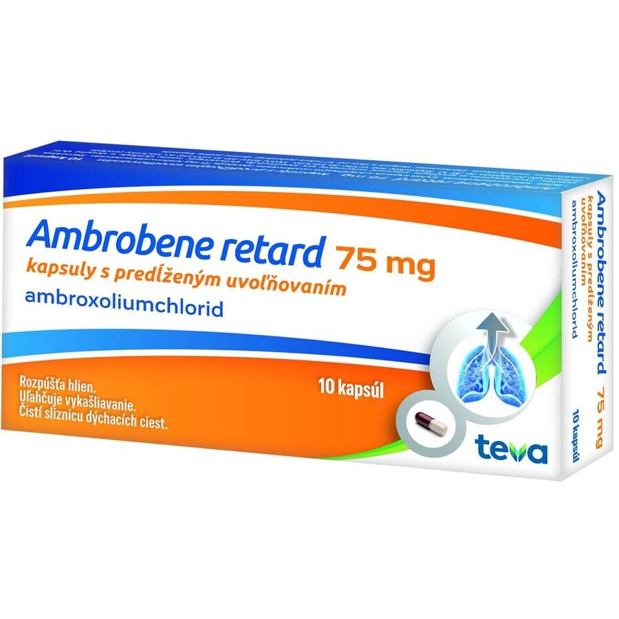 Ambrobene RETARD 75 mg cps plg 10 Kapseln