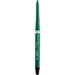 L'Oréal Paris Infaillible Grip 36h Lápiz de ojos automático de gel verde, 5 g