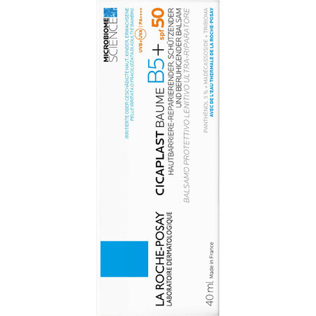 La Roche-Posay Cicaplast Repairing Baume B5+ SPF50 Per la pelle irritata 40 ml