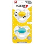 Medela unisex pacifier Medela 6-18m 2 pcs