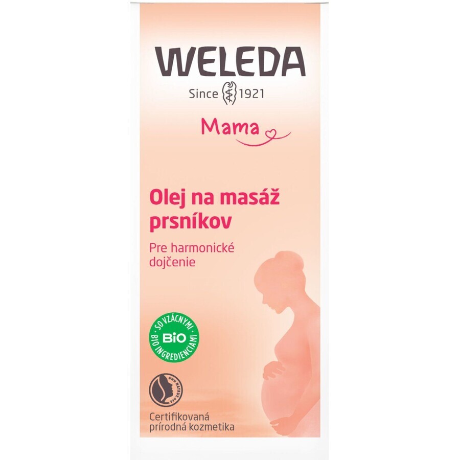 Weleda Borst Massageolie 1 x 50 ml