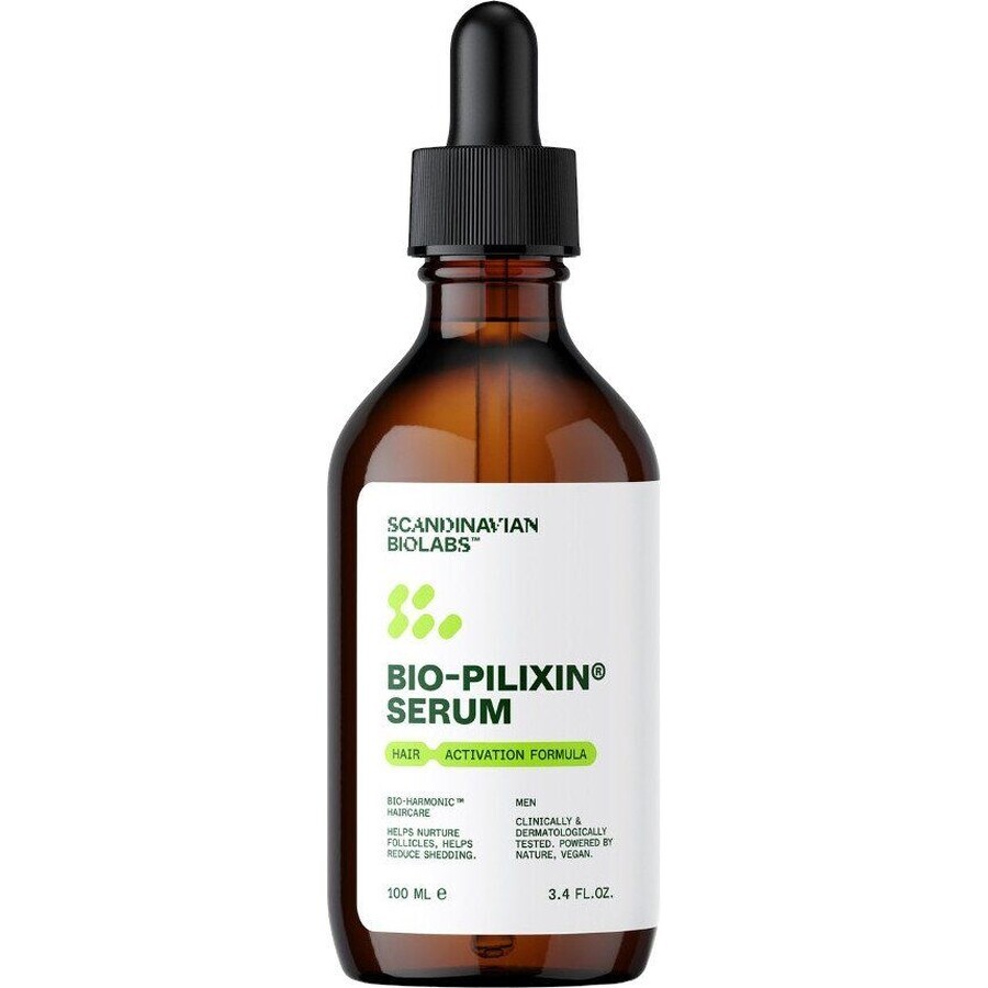 Scandinavian Biolabs® Bio-Pilixin® Activation serum for slowing hair loss and promoting hair growth for men 100 ml