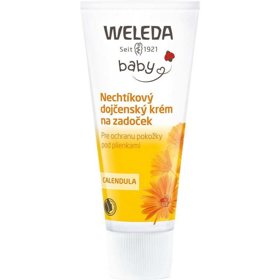 Weleda Baby Crema de Caléndula para la dermatitis del pañal, 75 ml