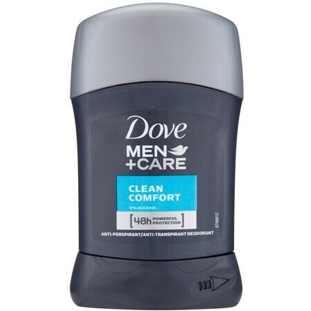 Dove Men+Care Men+Care Clean Comfort Solid Antitranspirant für Männer 50 ml