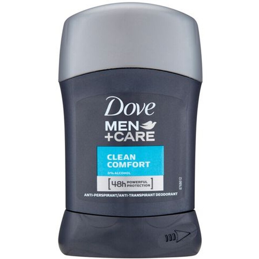 Dove Men+Care Men+Care Clean Comfort Solid Antitranspirant für Männer 50 ml