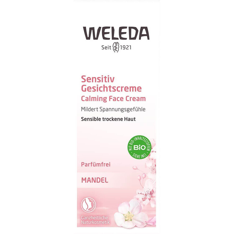 Weleda Amandelcrème voor gevoelige huid 30 ml