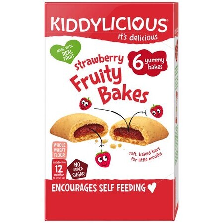 Kiddylicious Aardbeiencake 132 g