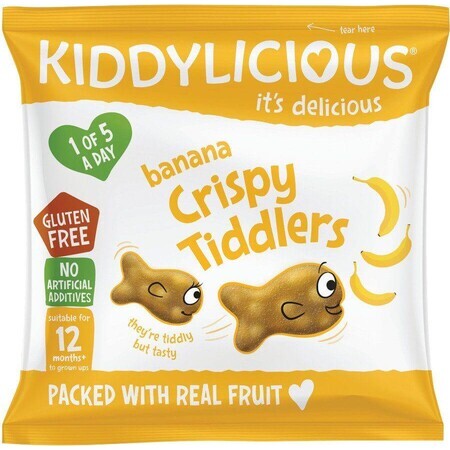 Kiddylicious crispy fish with banana 12 g