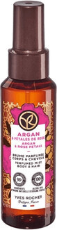 Yves Rocher Argan en biologische Marokkaanse Roos Geur Spray 100 ml voor lichaam en haar