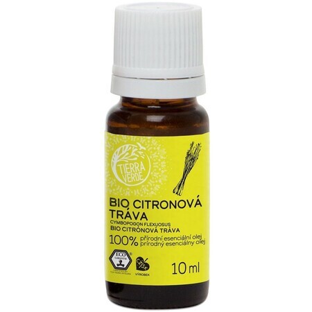 Tierra Verde Ulei esențial BIO Lemongrass 10 ml