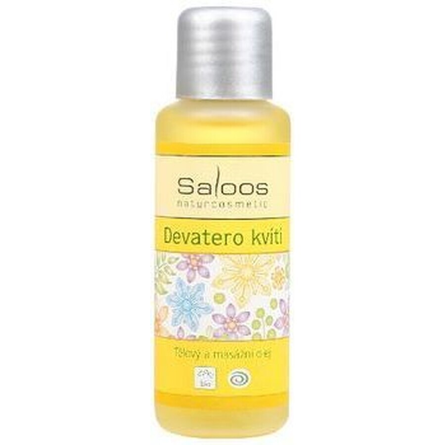 Saloos Negen Bloemen Lichaams- en Massageolie 50 ml