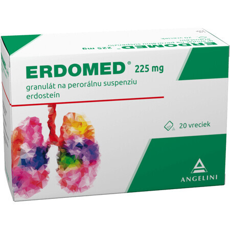 Erdomed 225 mg 20 sachets