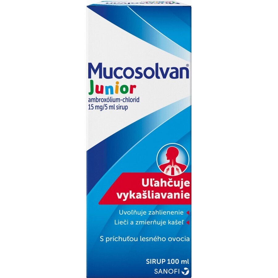 Mucosolvan ® Junior siroop 15mg/5ml 100 ml