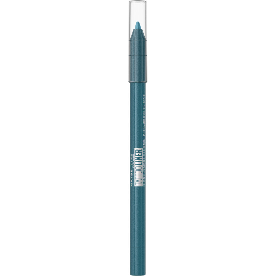 Maybelline New York Tattoo Tattoo Liner Gel Pencil 814 Blue Disco Eye Pencil, 1.3 g