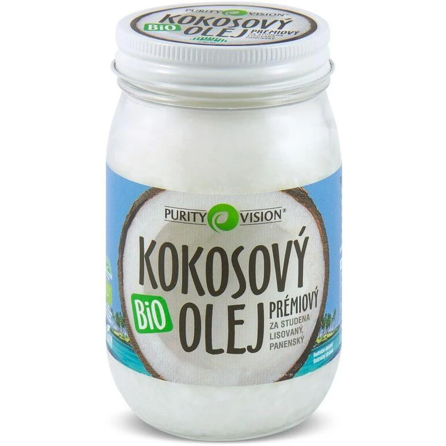 Purity Vision BIO Koudgeperste kokosolie van eerste persing 420 ml