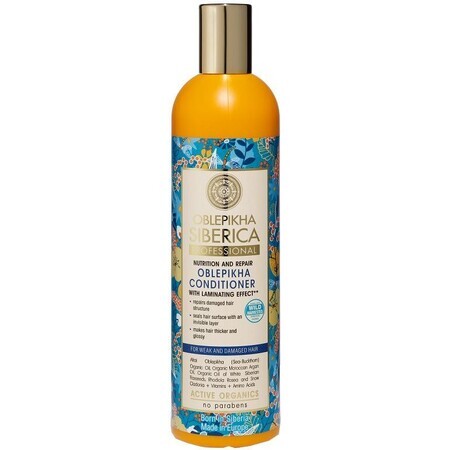 Natura Siberica Espino Amarillo Acondicionador para cabello débil y dañado 400ml 1 x 400 ml