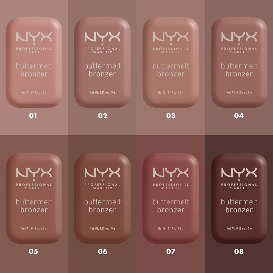 NYX Professional Makeup Buttermelt Bronzer 03 Deserve Butta