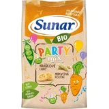 Sunar BIO Party mix, baby chips with peas and carrot 45 g