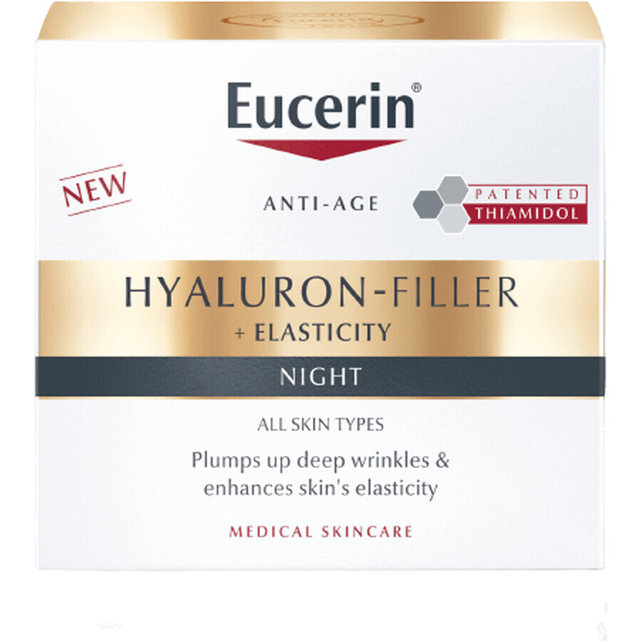 Eucerin HYALURON-FILLER + ELASTICITY nachtcrème 50 ml