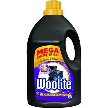 Woolite Wasgel 75 Wasbeurten Donker 4,5 l