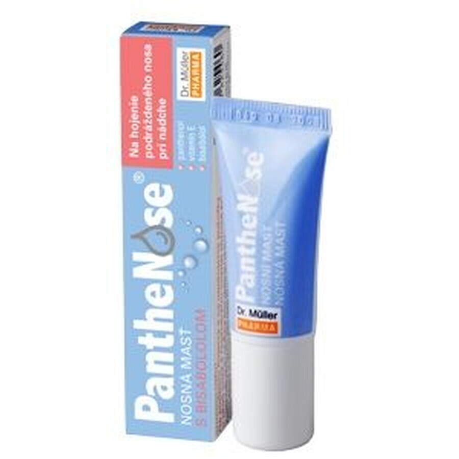 Dr.Muller Dr.Muller PantheNose Dr.Muller PantheNose Pomada con bisabolol, para la curación de irritaciones. para la curación de infecciones nasales, 7,5 ml 168 x 7,5 ml