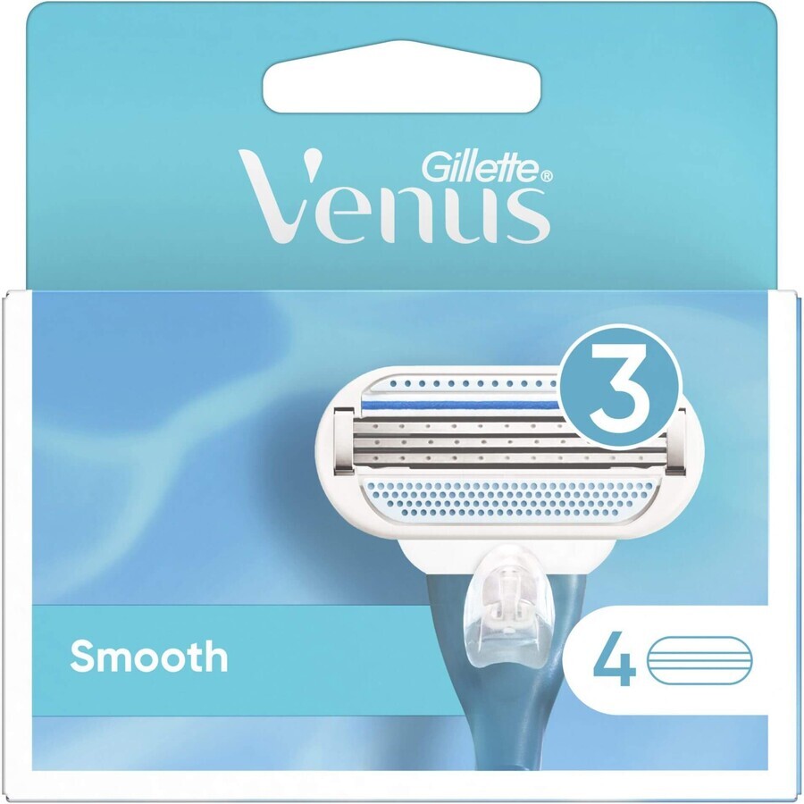 Gillette Venus Venus Smooth Ersatzköpfe 4 Stück