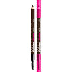 NYX Professional Makeup Powder Louder Brow Pencil Brauenstift, dunkelbraun