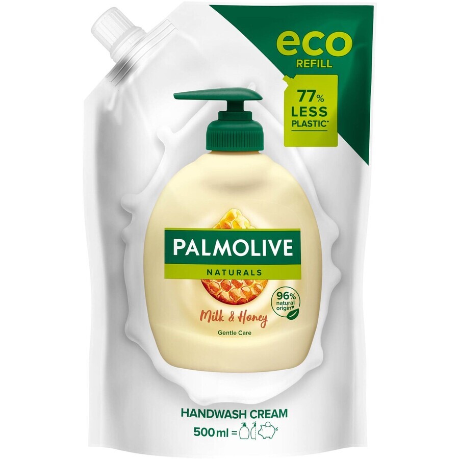 Săpun lichid Palmolive Naturals Milk&Honey 500 ml reîncărcare