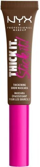 NYX Professional Makeup Thick It Stick It - Wenkbrauw Mascara, Bruin 7 ml