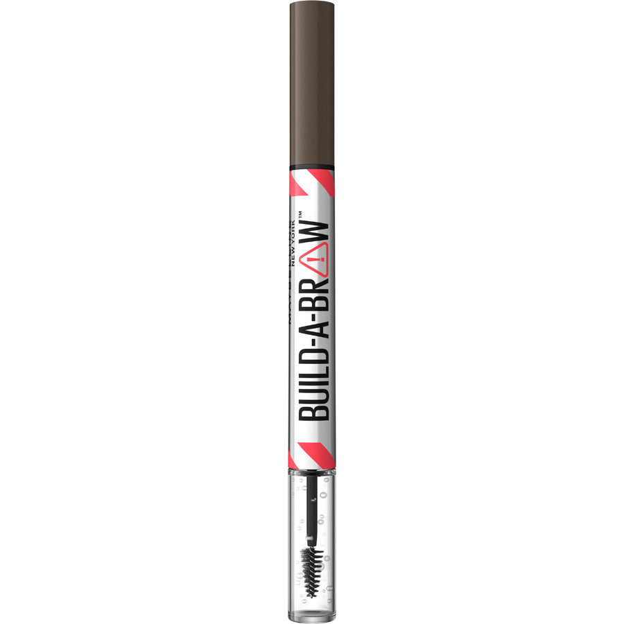 Maybelline New York Build A Brow 262 negru maro stilou și gel pentru sprâncene