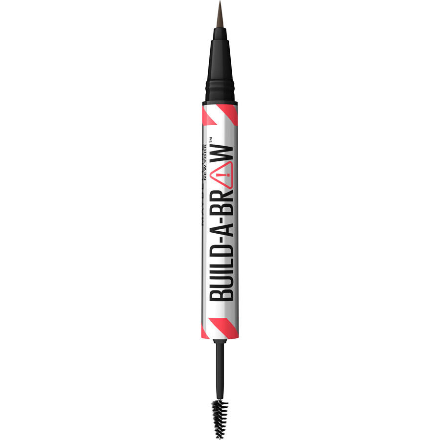 Maybelline New York Build A Brow 262 negru maro stilou și gel pentru sprâncene