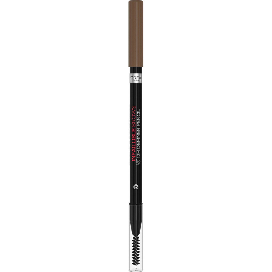 L'Oréal Paris 12H Infaillible brows 12H definer 5.0 crayon à sourcils Light Brunette, 1 g