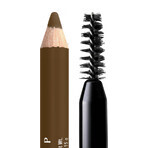 NYX Professional Makeup Powder Louder Brow Pencil Augenbrauenstift, weiches Braun