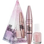 Maybelline New York Frohe Weihnachten! Das Weihnachtspaket 2023 - Mascara + Nagellack