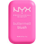 NYX Professional Makeup Colorete Buttermelt 01 My Butta Half Powder Blush