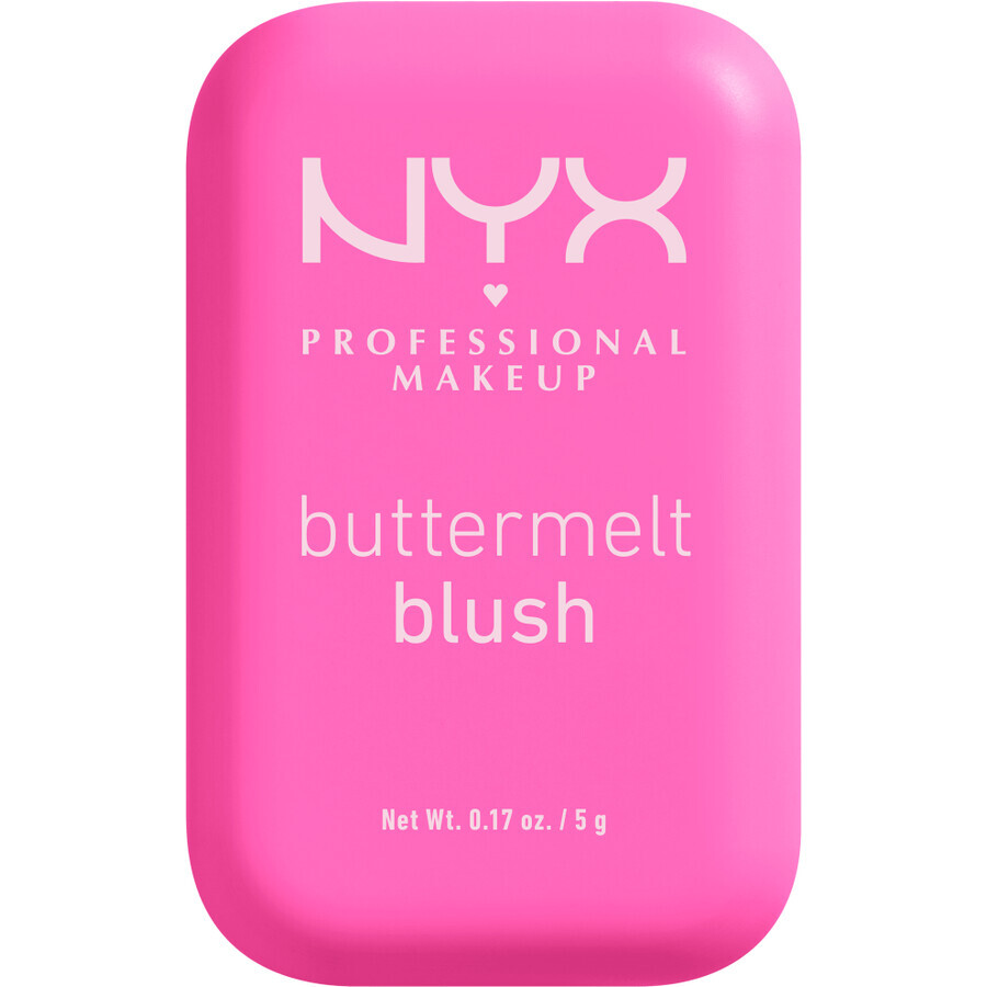 NYX Professional Makeup Colorete Buttermelt 01 My Butta Half Powder Blush