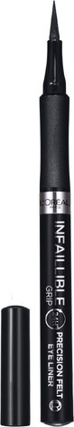 L&#39;Or&#233;al Paris Infaillible Grip 27H Precision Felt 01 zwarte eyeliner, 1 ml