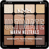 NYX Professional Makeup Ultimate Shadow Palette Paleta de sombras de ojos neutras cálidas