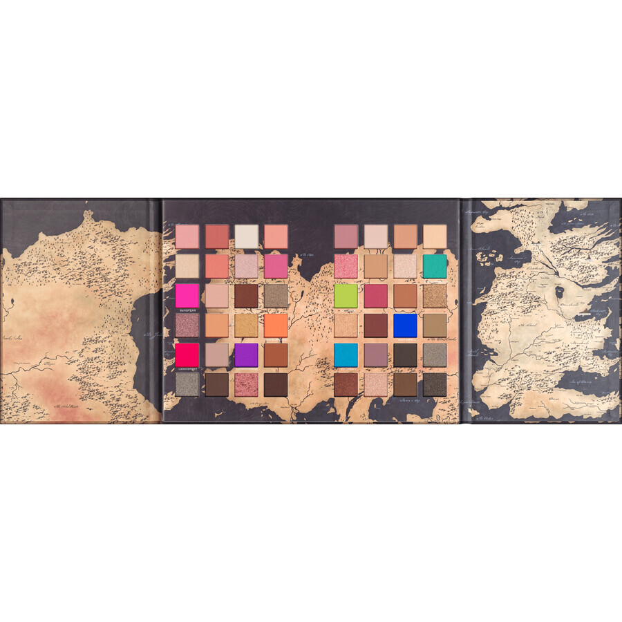 Revolution X Game of Thrones Game of Thrones Westeros Map Palette, palette d'ombres à paupières