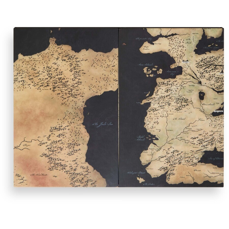 Revolution X Game of Thrones Game of Thrones Westeros Map Palette, palette d'ombres à paupières