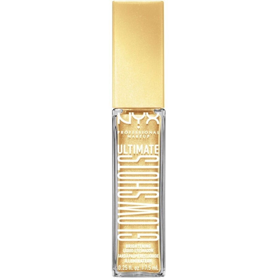 NYX Professional Makeup Ultimate glow shots Vitamin C Glow Liquid Eyeshadow - 07 Lemon Slayed 7,5 ml