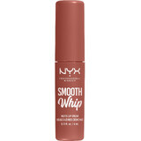 NYX Professional Makeup Glatte Peitsche Glatte Peitsche Matte Lip Cream 04 Teddy Fluff Matte Liquid Lipstick, 4 ml