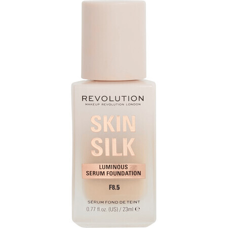 Revolution Skin Silk Silk Serum Foundation Foundation F8.5 make-up 23 ml