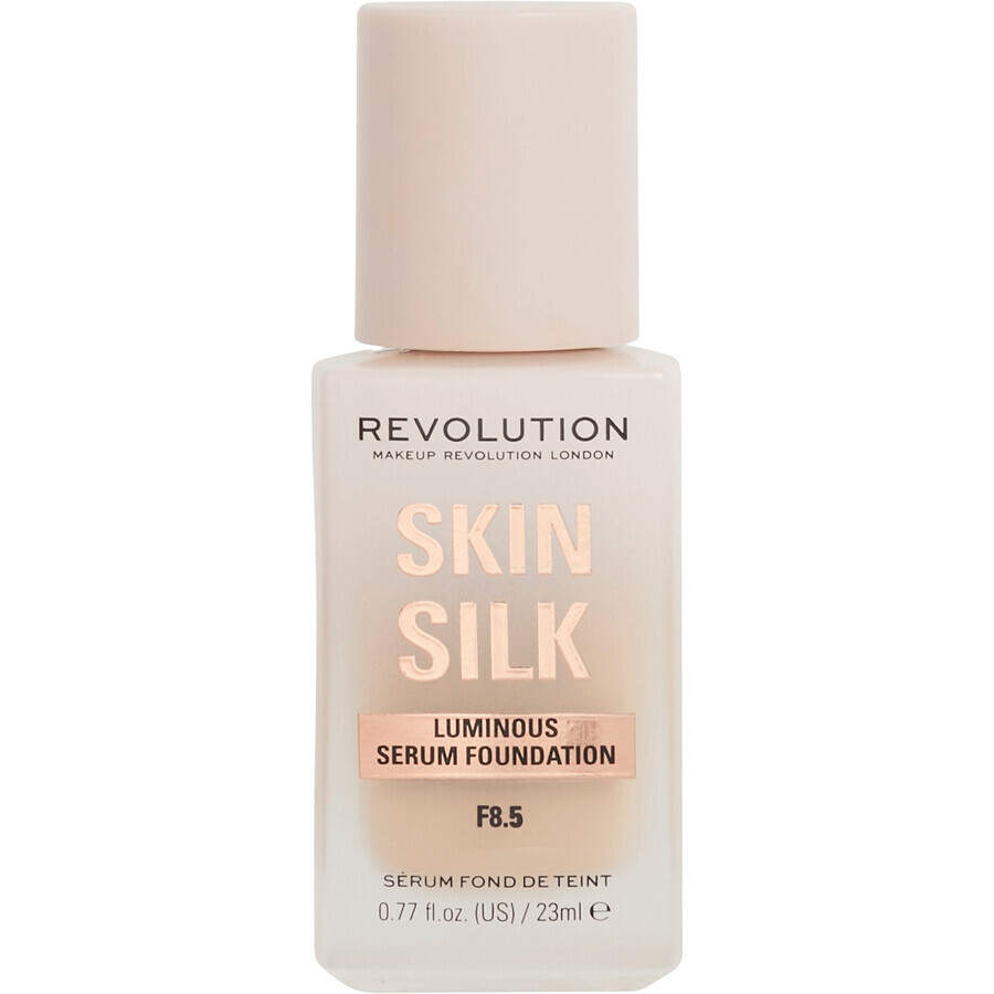 Revolution Skin Silk Silk Serum Foundation Foundation F8.5 make-up 23 ml